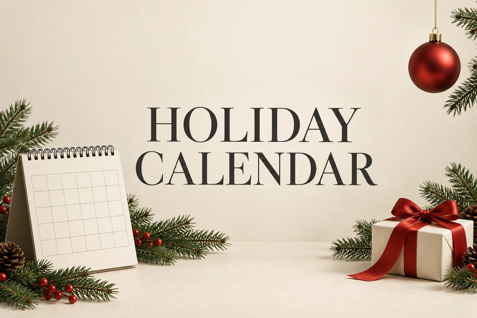 2026년 2월 28일 대체공휴일일까? 실제 휴일은 3월 2일의 HOLIDAY CALENDAR 관련 대표 이미지