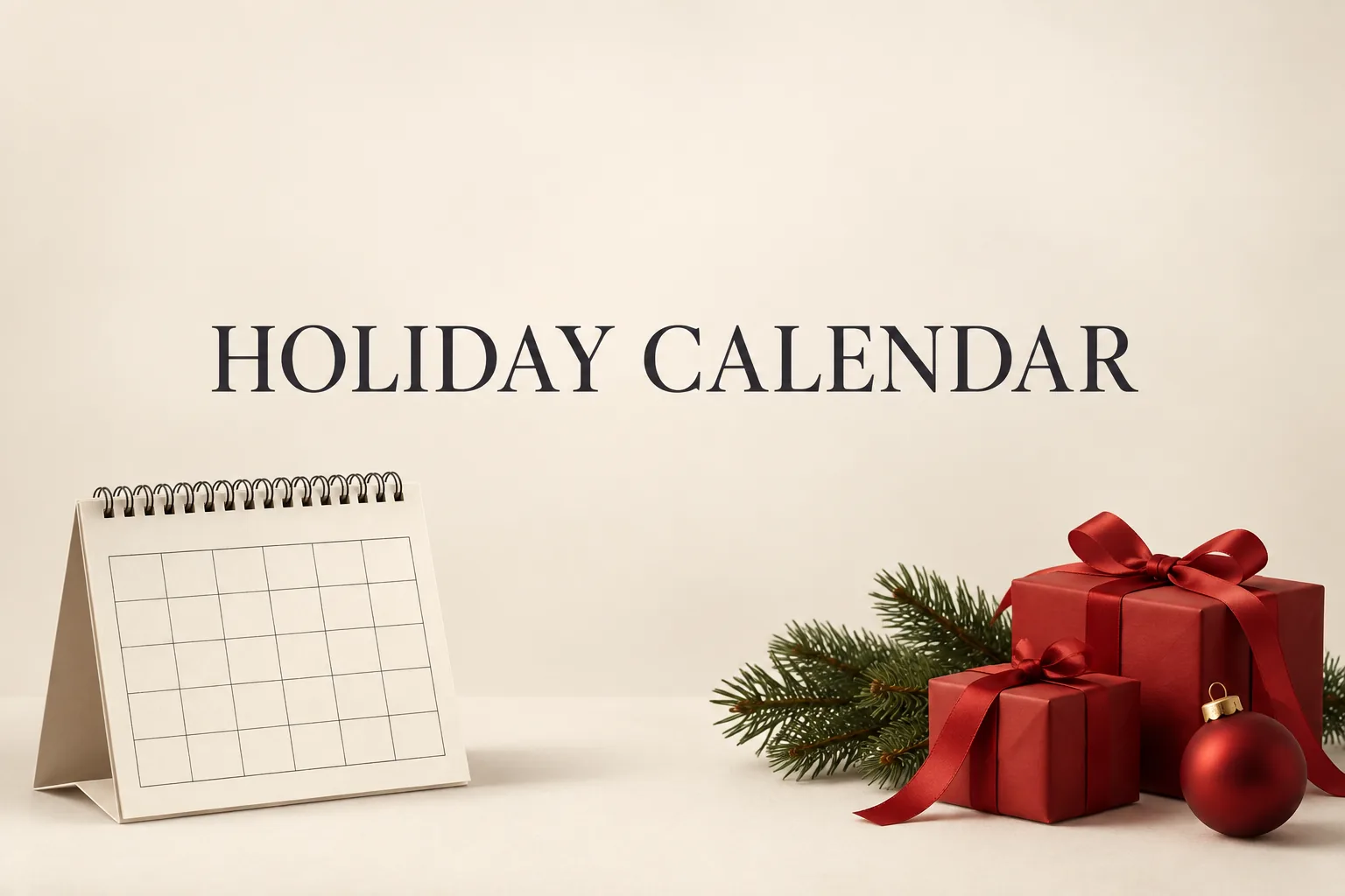 2026년 9월 28일은 대체공휴일일까? 추석 연휴 날짜로 확인의 HOLIDAY CALENDAR 관련 대표 이미지