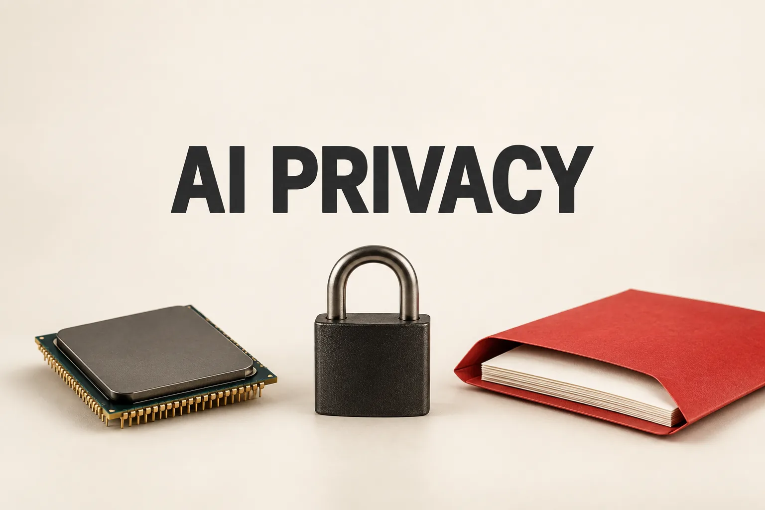 AI 채팅에 개인정보를 넣어도 될까? ‘학습 안 함’과 ‘저장 안 함’은 다르다의 AI PRIVACY 관련 대표 이미지