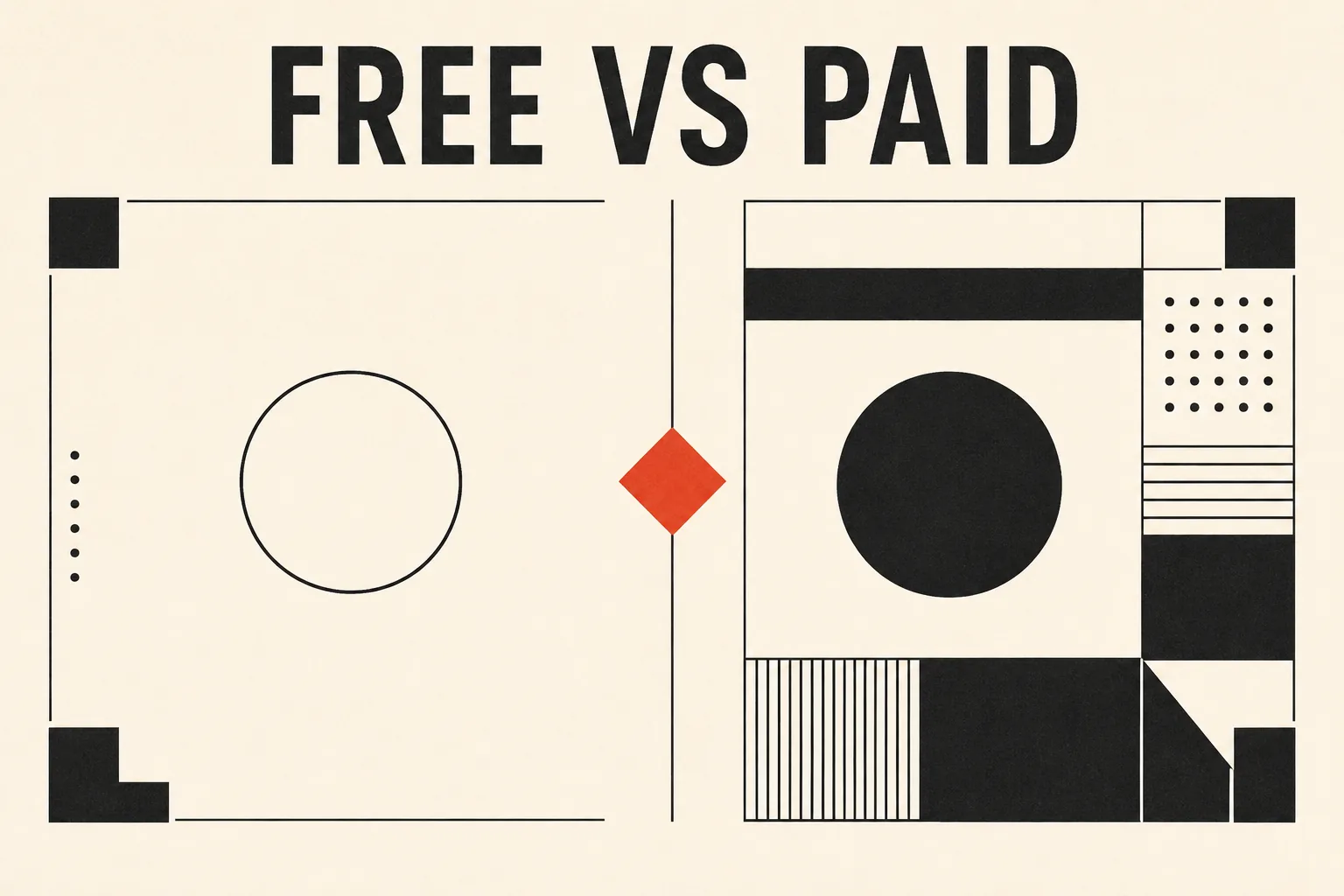 챗GPT 무료와 유료 차이, 어떤 경우에 결제할까의 FREE VS PAID 관련 이미지
