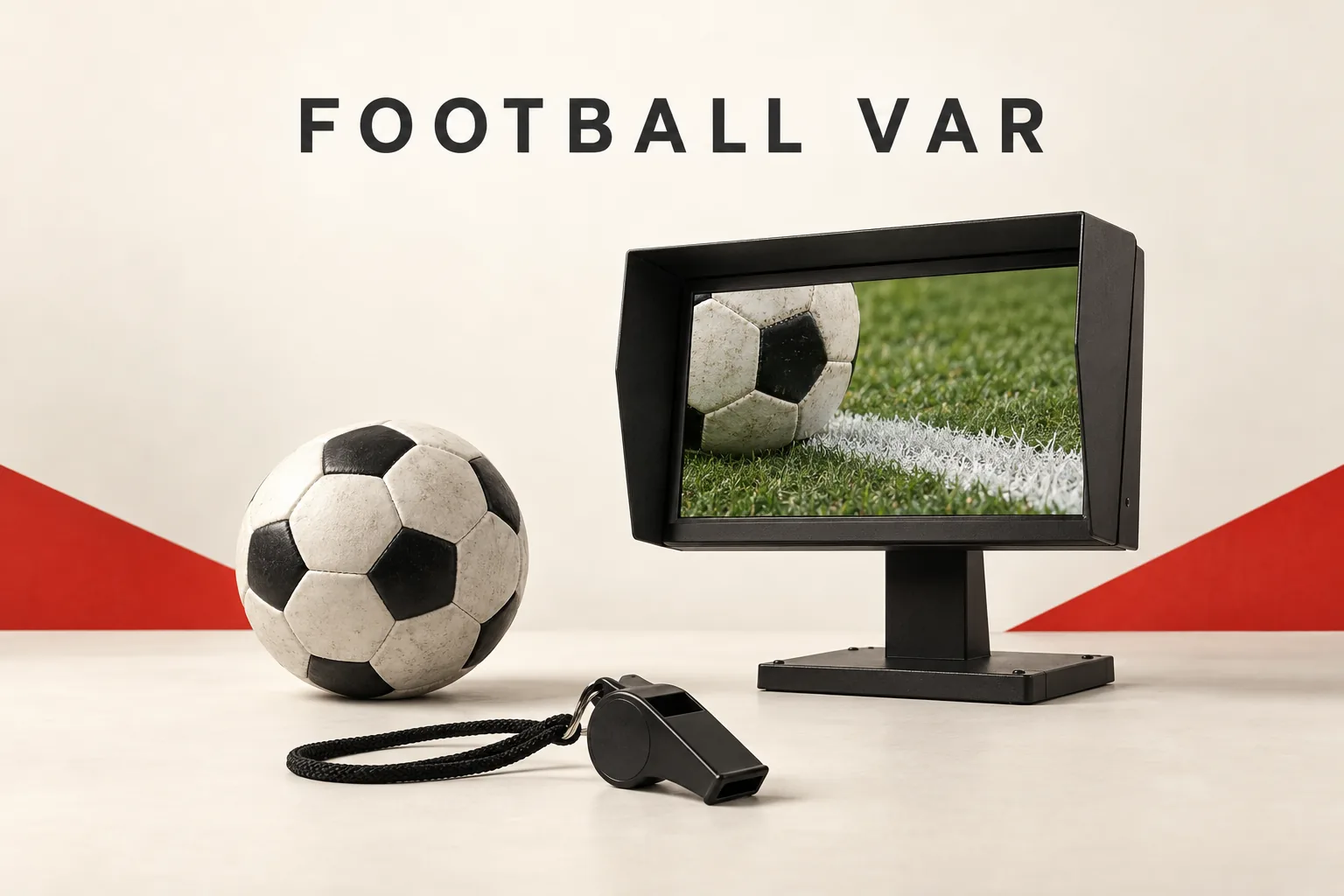 VAR은 왜 모든 축구 장면을 다시 보지 않을까의 FOOTBALL VAR 관련 대표 이미지