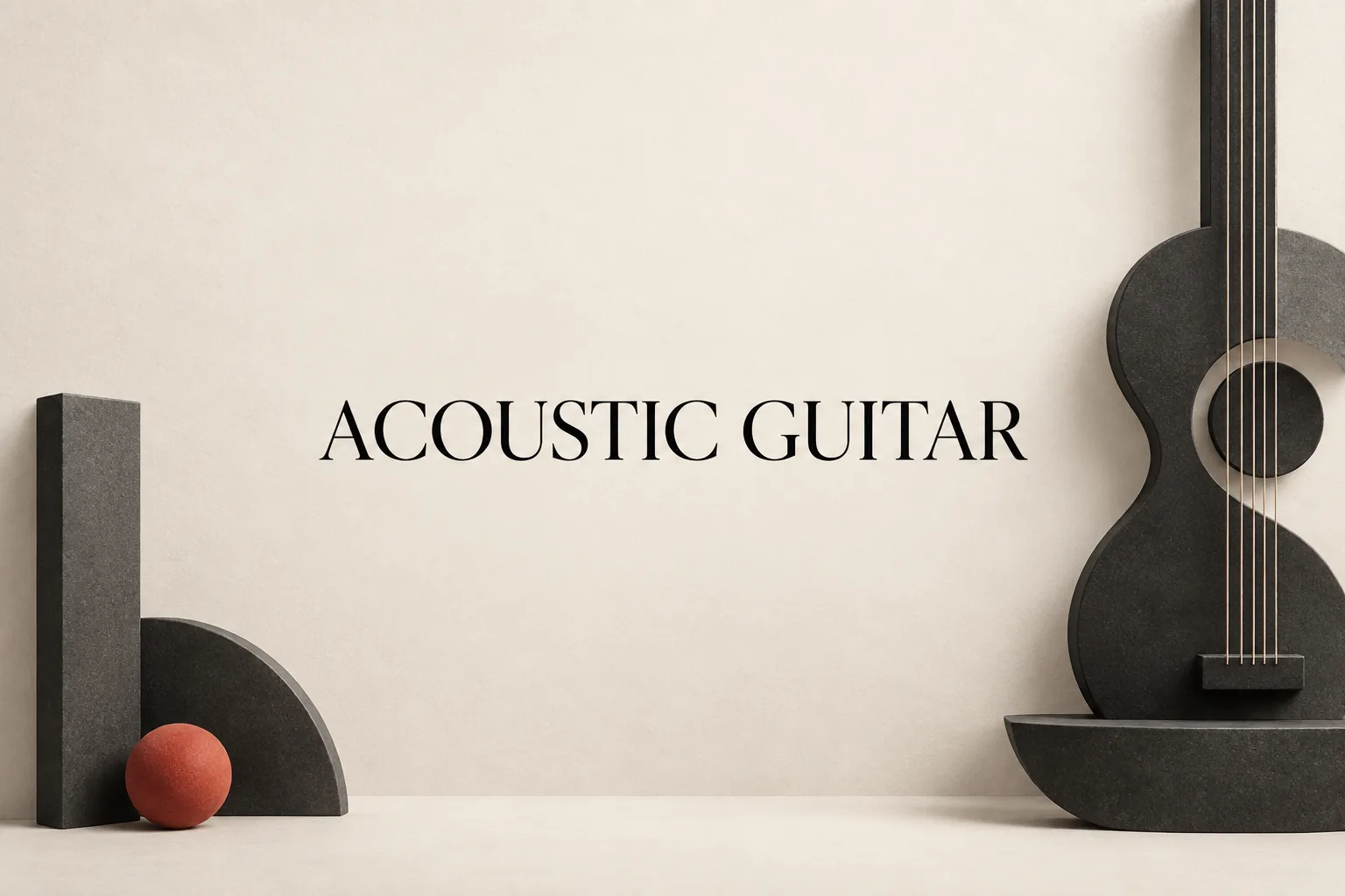 기타리스트가 궁금해서 찾아본 기타 구분법: 줄과 증폭을 따로 본다의 ACOUSTIC GUITAR 관련 대표 이미지