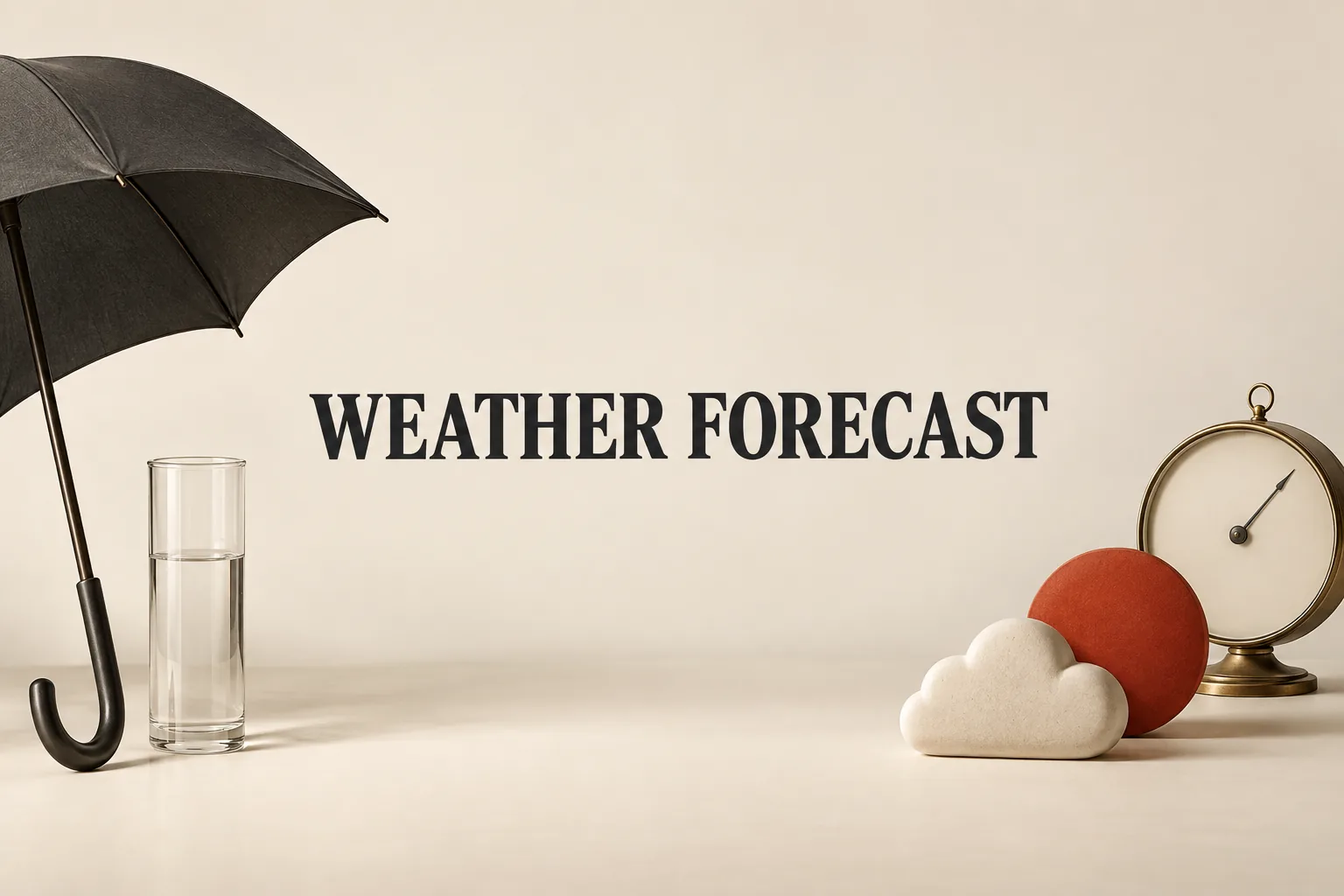 내일 날씨, 기온보다 지역과 시간을 먼저 봐야 하는 이유의 WEATHER FORECAST 관련 대표 이미지
