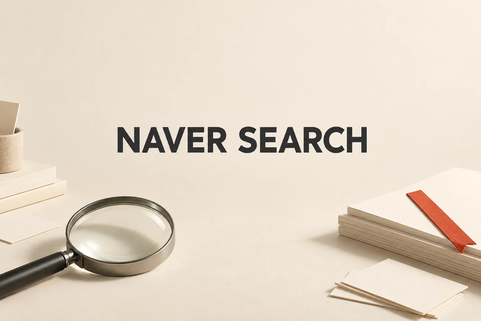 네이버 검색 결과가 같은 검색어에도 달라지는 이유의 NAVER SEARCH 관련 대표 이미지
