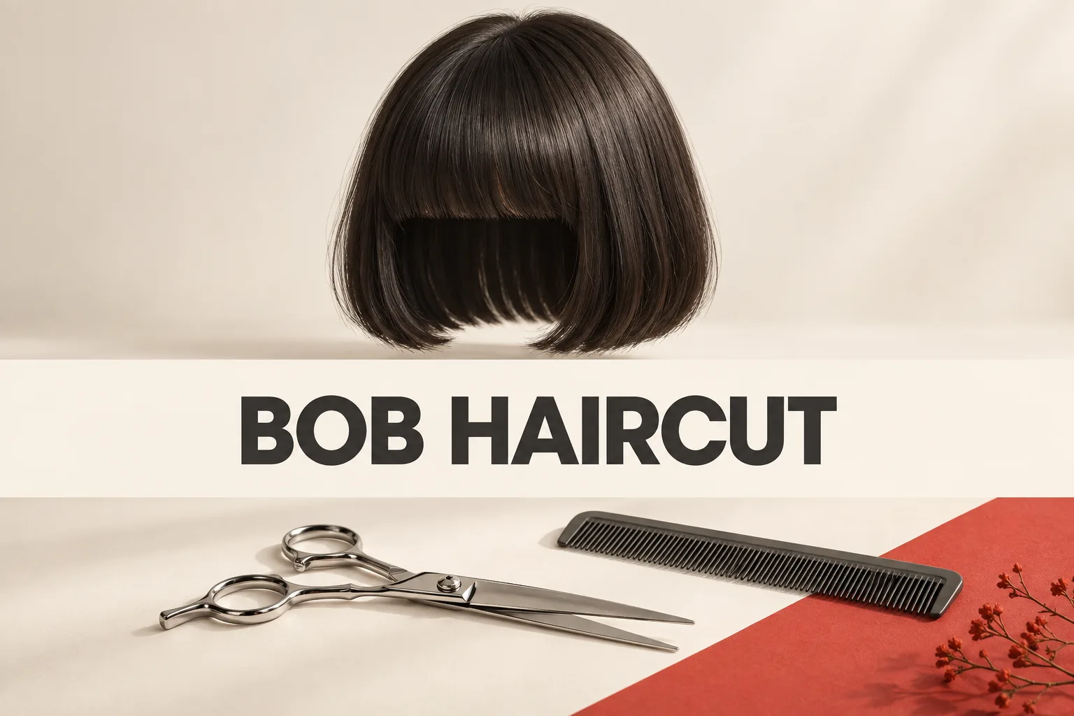 단발, 얼굴형보다 먼저 정할 것: 모질과 손질에 맞는 길이·끝선 상담법의 BOB HAIRCUT 관련 대표 이미지