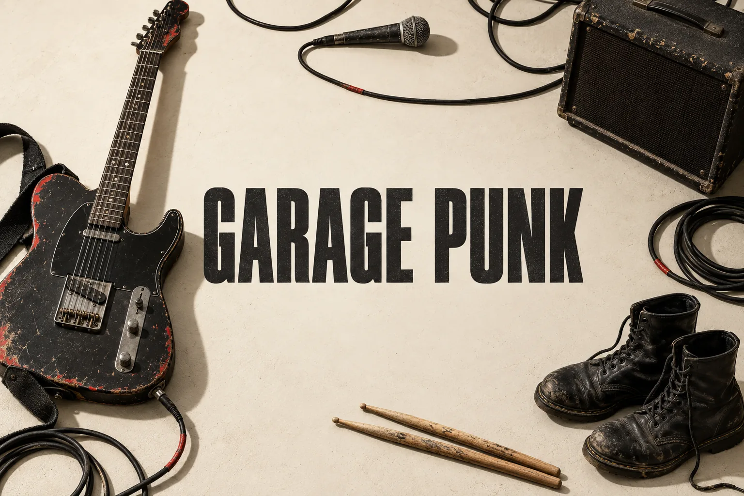 로제 ‘new trick’은 무슨 뜻일까? 곡과 캠페인을 나눠 읽기의 GARAGE PUNK 관련 대표 이미지