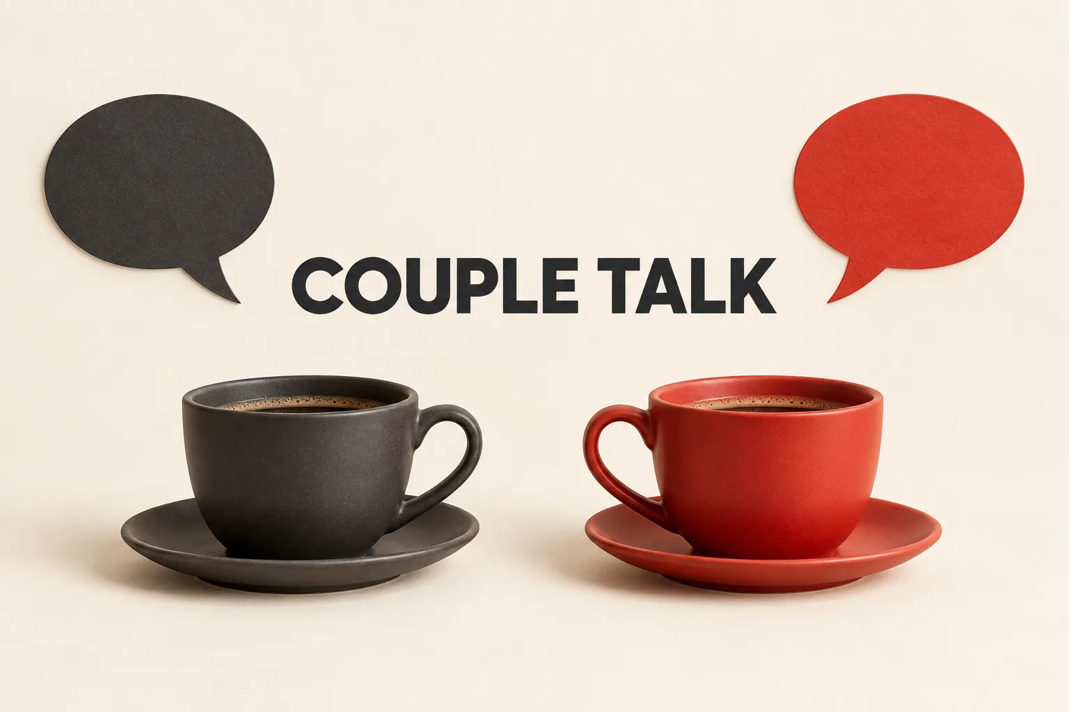 부부 갈등이 생겼을 때, 교육과 상담 중 무엇을 먼저 볼까의 COUPLE TALK 관련 대표 이미지