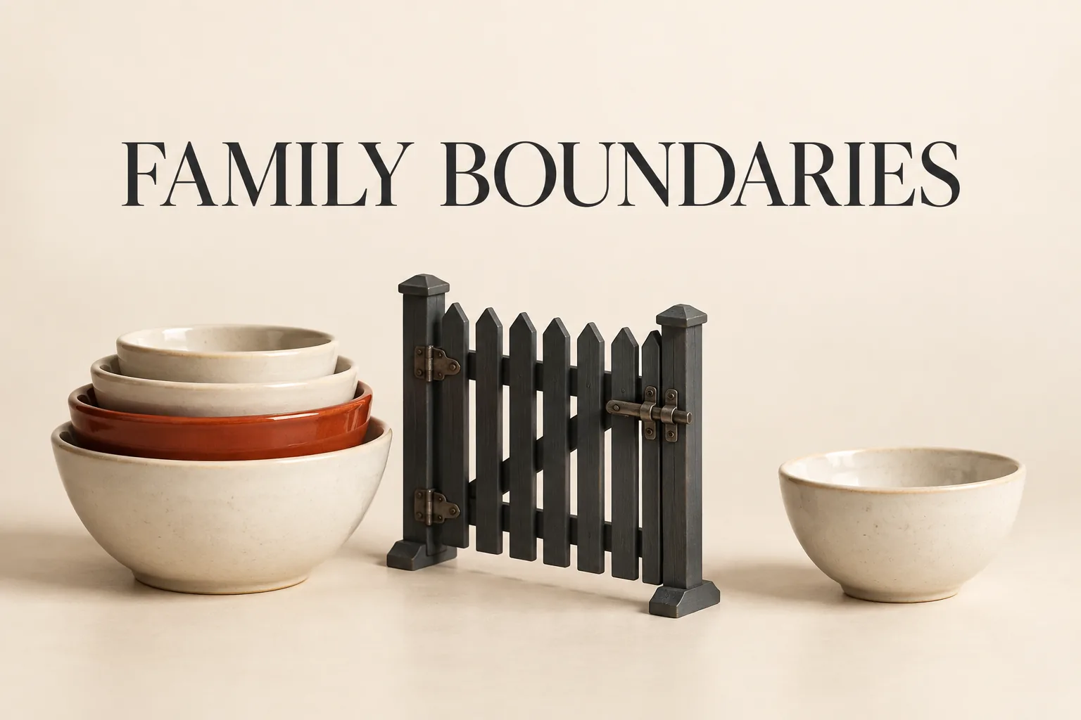 시부모와의 갈등, 호칭을 바꾸는 것만으로 풀릴까?의 FAMILY BOUNDARIES 관련 대표 이미지