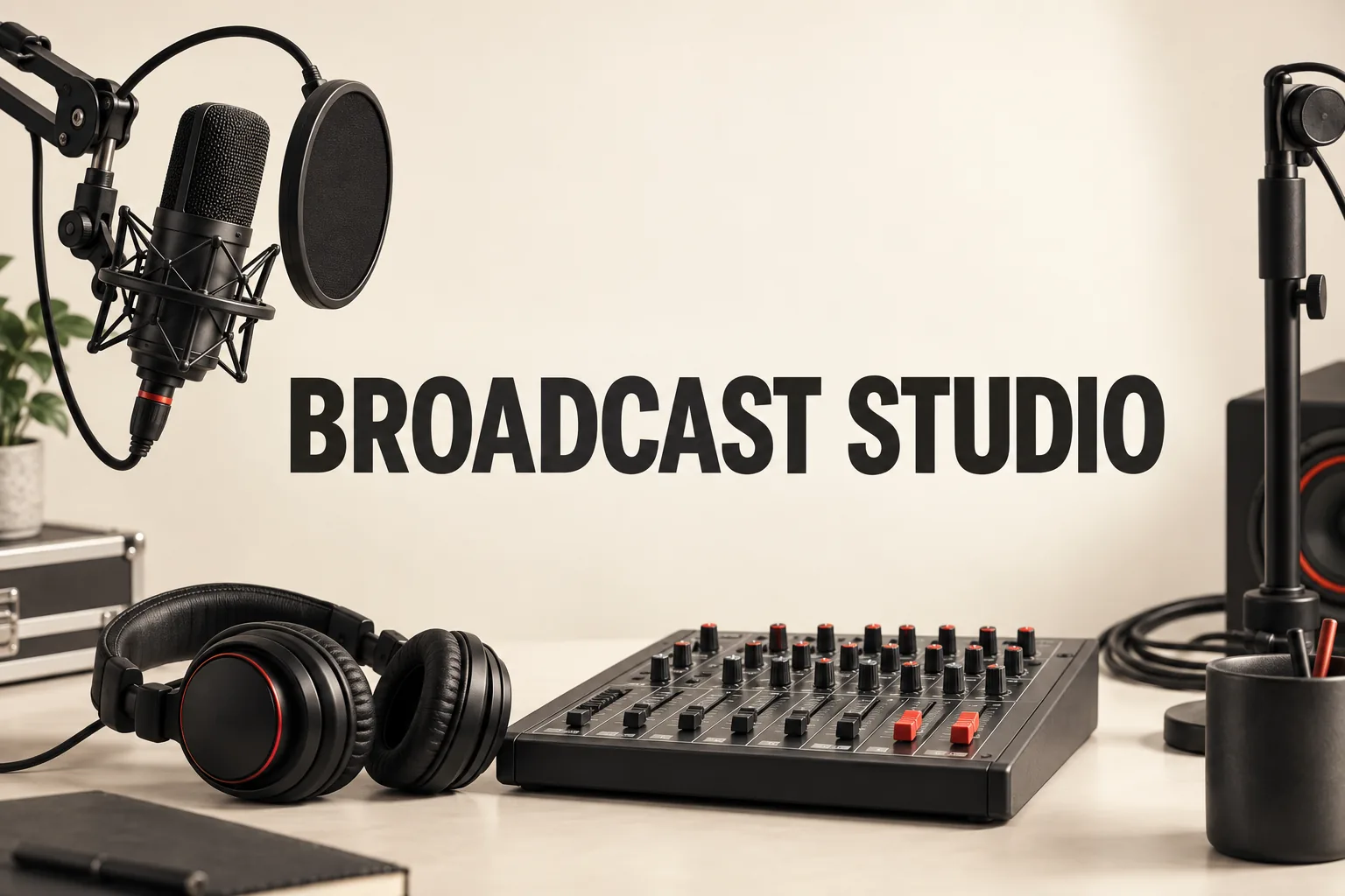 아나운서가 되려면 발음만 연습하면 될까? 공식 직무와 채용 결과로 본 준비 기준의 BROADCAST STUDIO 관련 대표 이미지