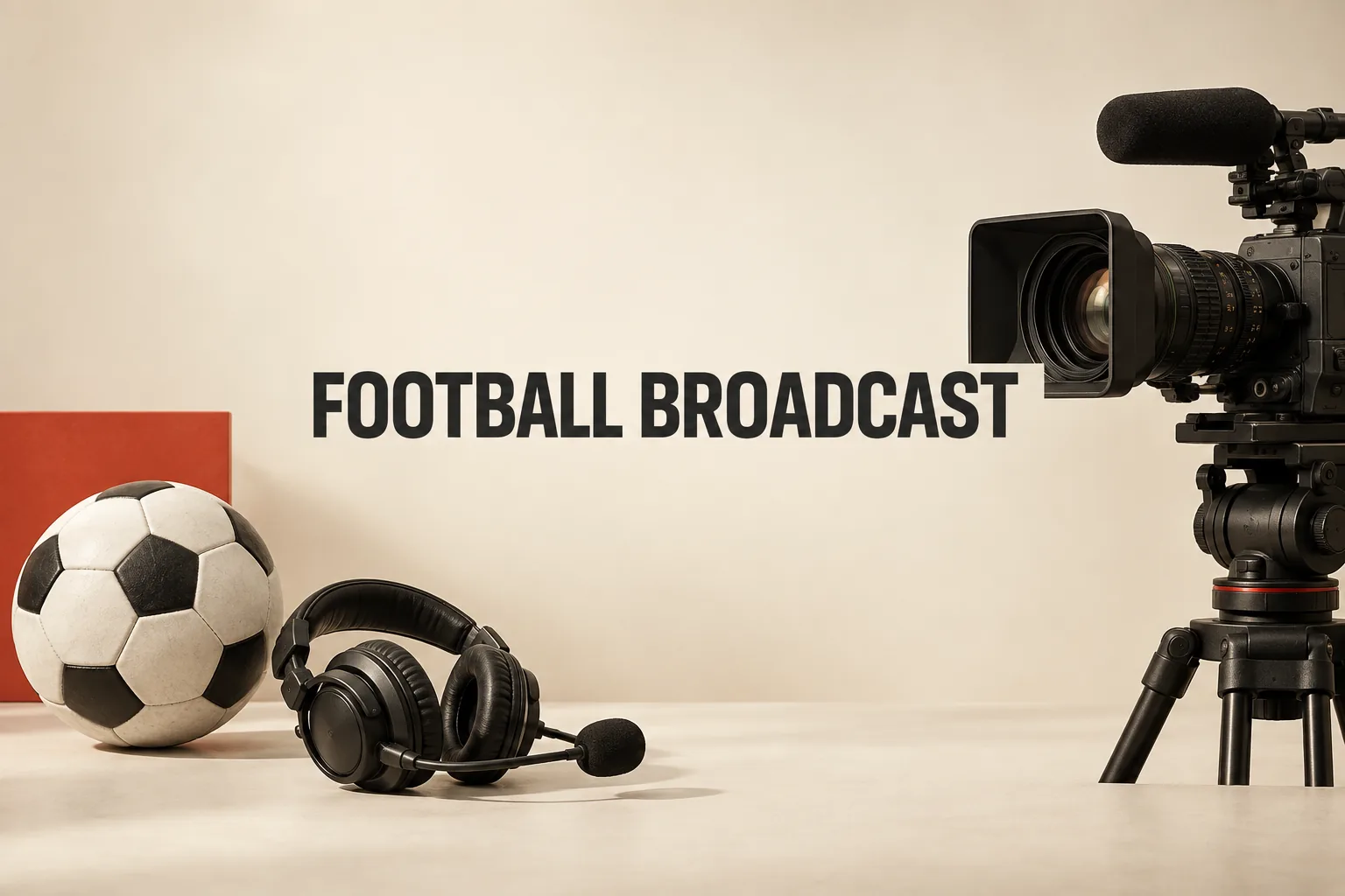 축구중계, 어디서 봐야 할까? K리그와 대표팀 공식 확인법의 FOOTBALL BROADCAST 관련 대표 이미지
