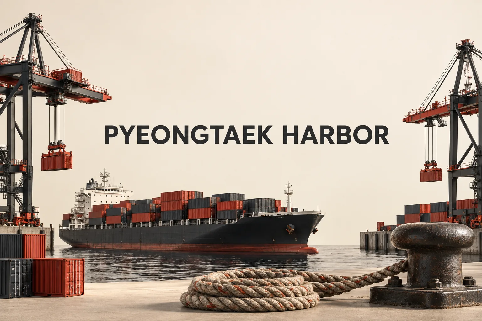 평택시는 무엇으로 이해해야 할까? 항만·평택호·송탄을 나눠 읽는 법의 PYEONGTAEK HARBOR 관련 대표 이미지