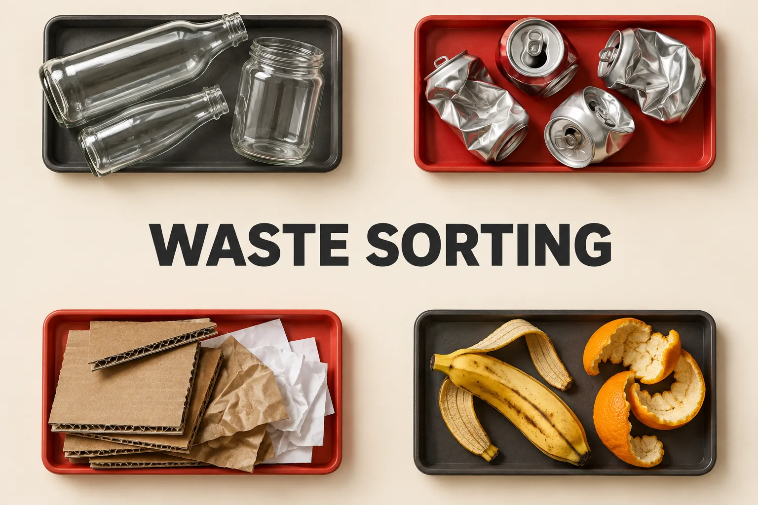 폐기물, 버리기 전에 ‘품목’과 ‘지역’을 따로 확인해야 하는 이유의 WASTE SORTING 관련 대표 이미지