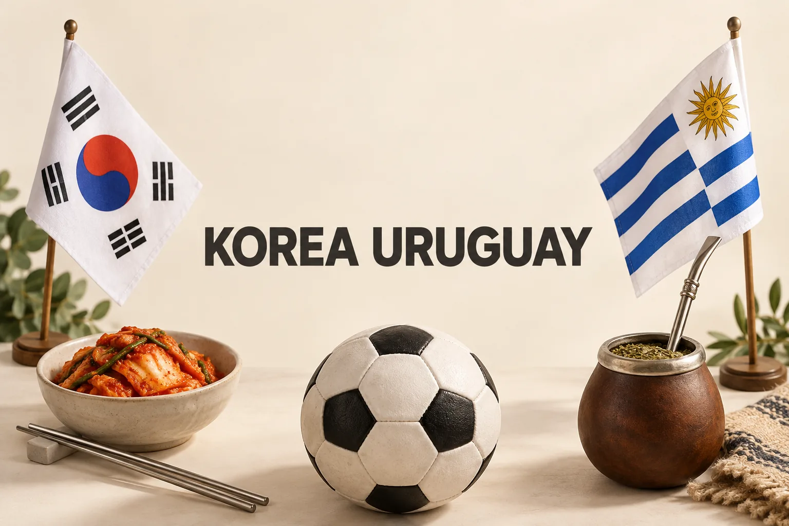 한국 대 우루과이 1-4: 경기 흐름과 다음 베네수엘라전에서 볼 기준의 KOREA URUGUAY 관련 대표 이미지